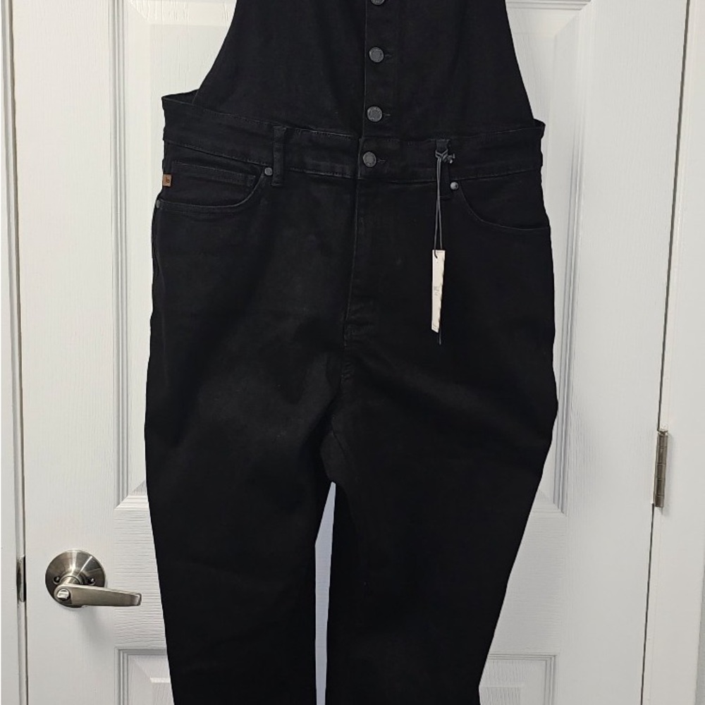 Judy Blue Black Denim Overalls - Picture 4 of 13